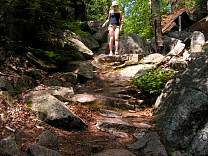 A rocky path