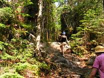 A rocky path